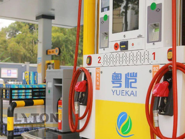 四會粵愷，一站三套洗車設備！粵愷加油站復購林頓FX11全自動洗車機